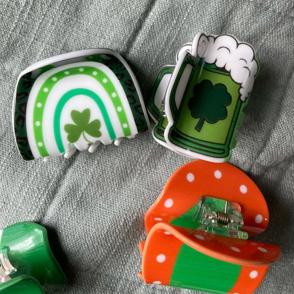 Saint Patrick’s Hair Clips - Picture 6 of 6